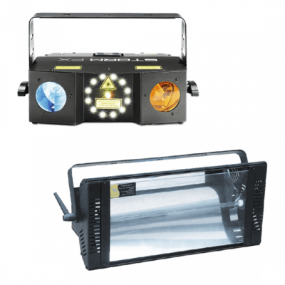Cameo Storm FX & Stairville PS 1500 DMX Cameo Storm FX & Stairville PS 1500 DMX